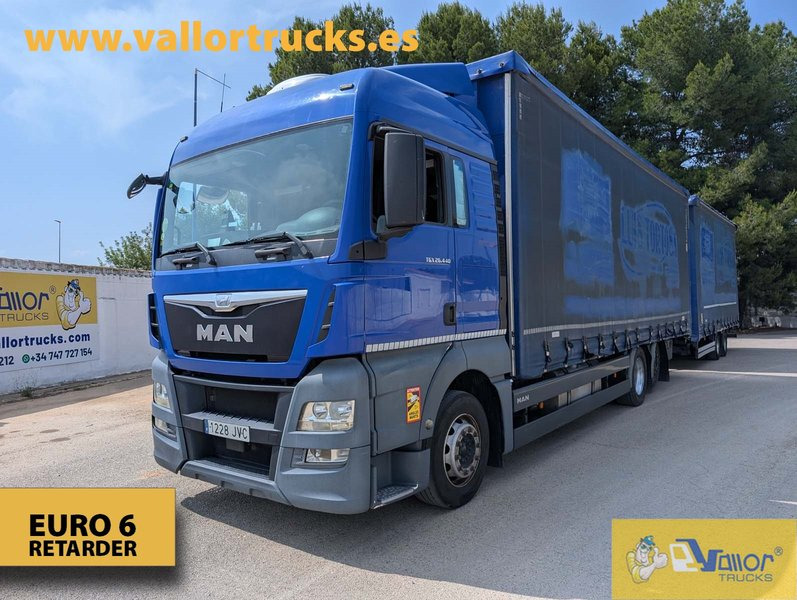 MAN TGX 26.440 - Camion cu prelată: Foto 1 MAN TGX 26.440 - Camion cu prelată: Foto 1