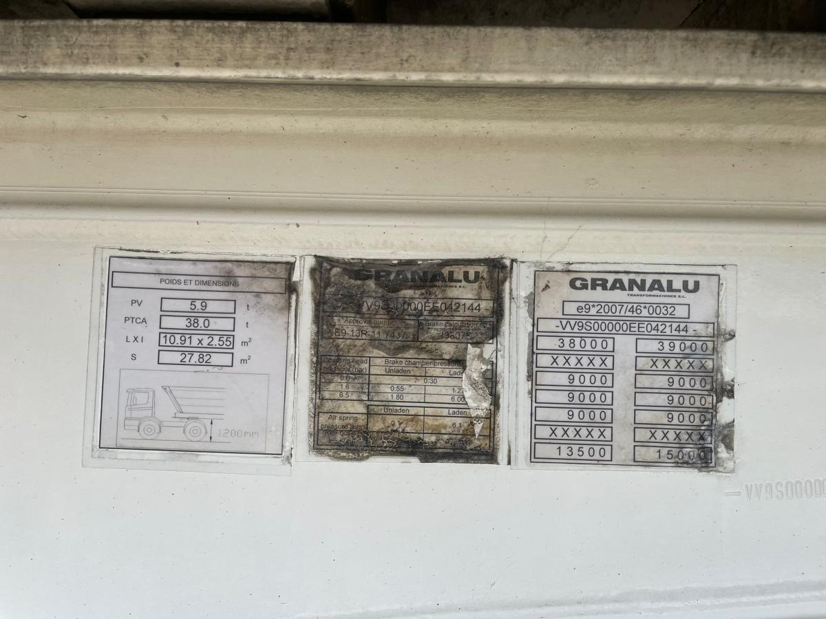 Granalu - Semiremorcă basculantă: Foto 3 Granalu - Semiremorcă basculantă: Foto 3