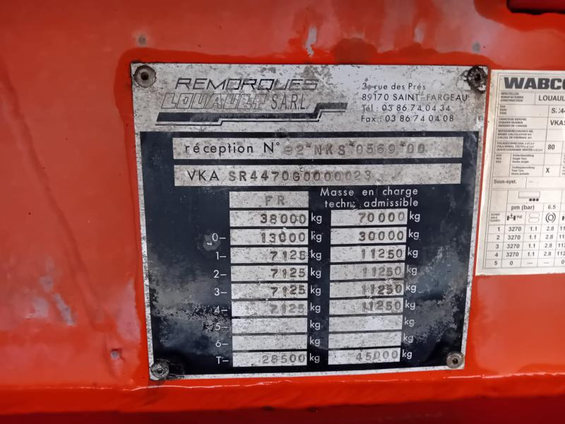 Louault - Semiremorcă transport agabaritic: Foto 3 Louault - Semiremorcă transport agabaritic: Foto 3