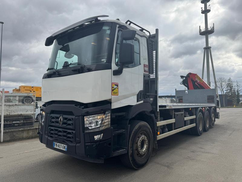Renault Gamme C 480 DTI13 - Camion platformă: Foto 1 Renault Gamme C 480 DTI13 - Camion platformă: Foto 1