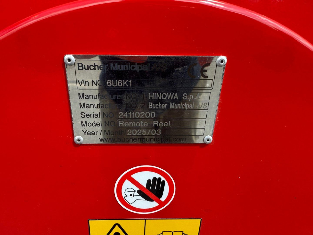 Bucher Remote Reel / Mobile Raupenhaspel - Maşină pentru vidanjări: Foto 5 Bucher Remote Reel / Mobile Raupenhaspel - Maşină pentru vidanjări: Foto 5