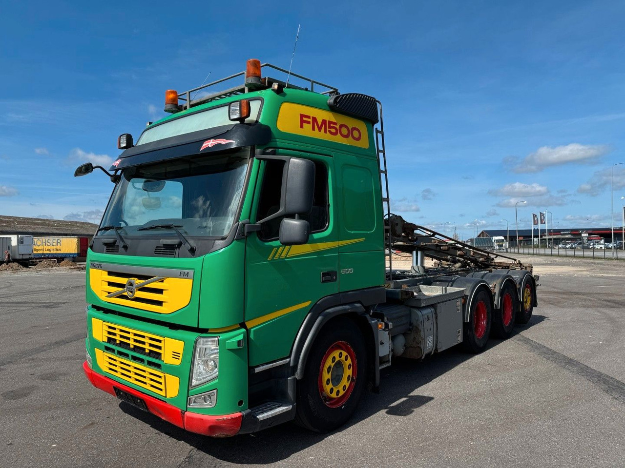 Volvo FM500 8x4*4 HMF Kipper Euro 5 - Camion basculantă: Foto 1 Volvo FM500 8x4*4 HMF Kipper Euro 5 - Camion basculantă: Foto 1