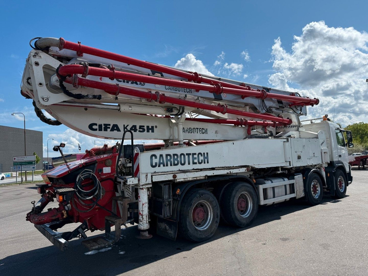 Volvo FMX460 8x4 CIFA K45H Concrete pump Euro 5 - Autopompă de beton: Foto 3 Volvo FMX460 8x4 CIFA K45H Concrete pump Euro 5 - Autopompă de beton: Foto 3
