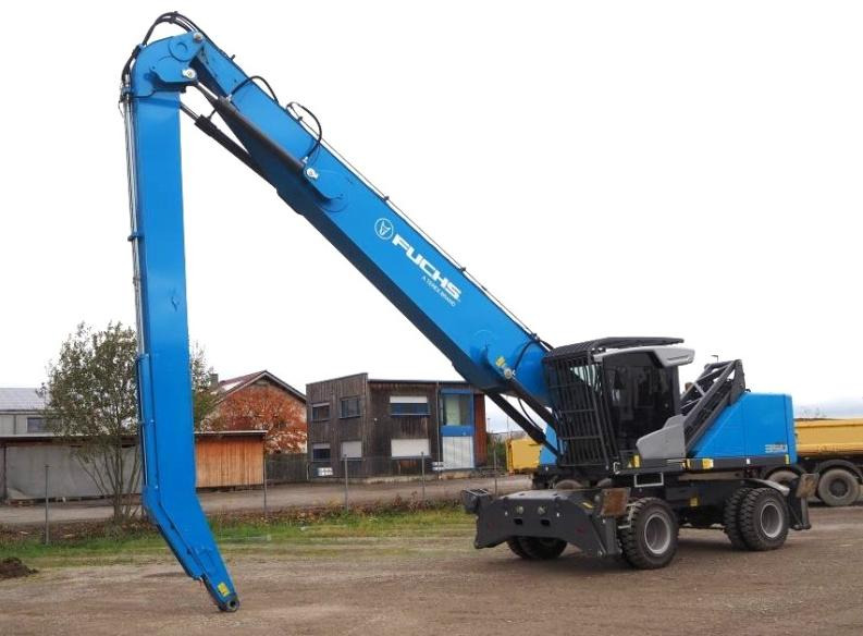 Fuchs MHL350 - Excavator pentru manipulare de materiale: Foto 5 Fuchs MHL350 - Excavator pentru manipulare de materiale: Foto 5