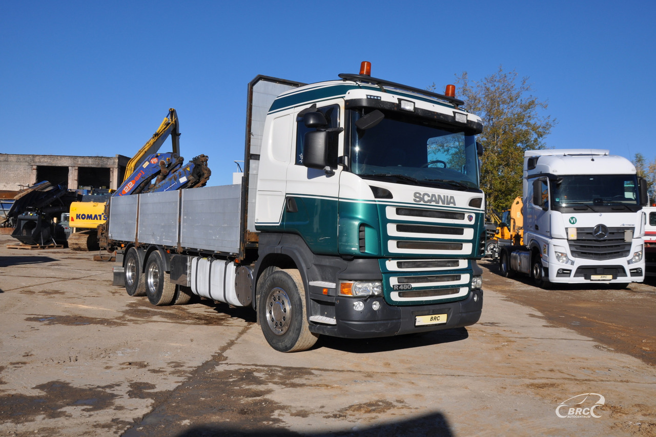 Scania R 480 - Camion platformă: Foto 2 Scania R 480 - Camion platformă: Foto 2