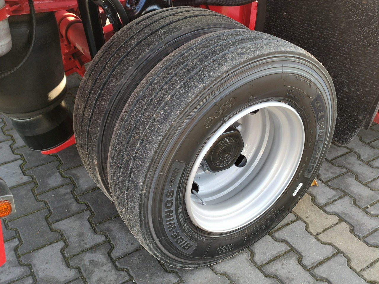 Semiremorcă transport agabaritic EMTECH 2 osiowa PCN 18 TIEFBETT Zagłębiana Rozciągana Oś Skrętna UNIKAT: Foto 23