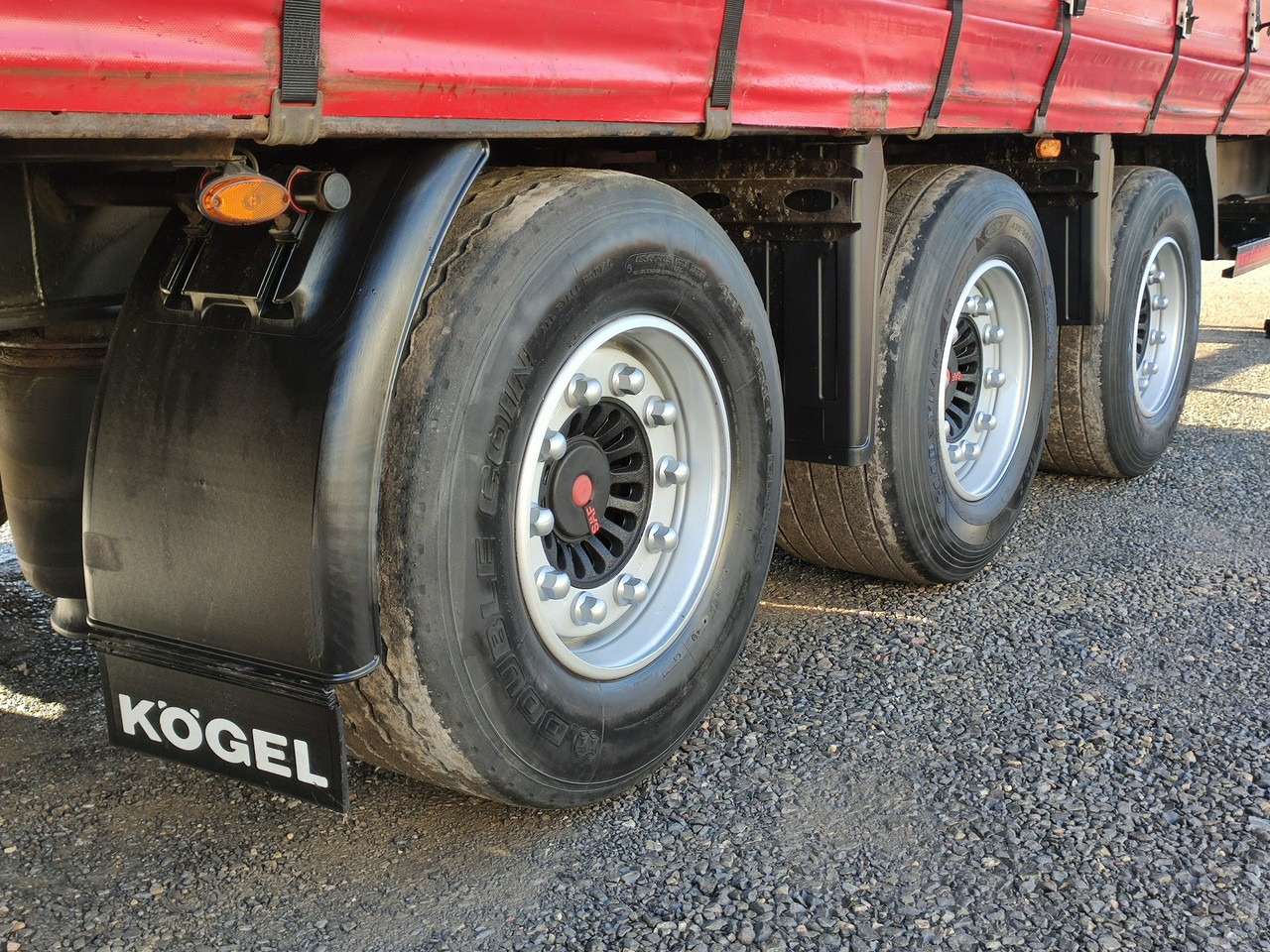 Semiremorcă prelată Kogel SN24 Firana Mega Oś Podnoszona: Foto 14