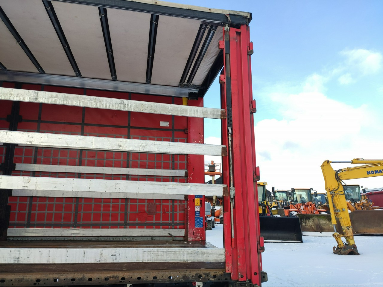 Semiremorcă prelată Kogel SN24 Firana Mega Oś Podnoszona: Foto 24