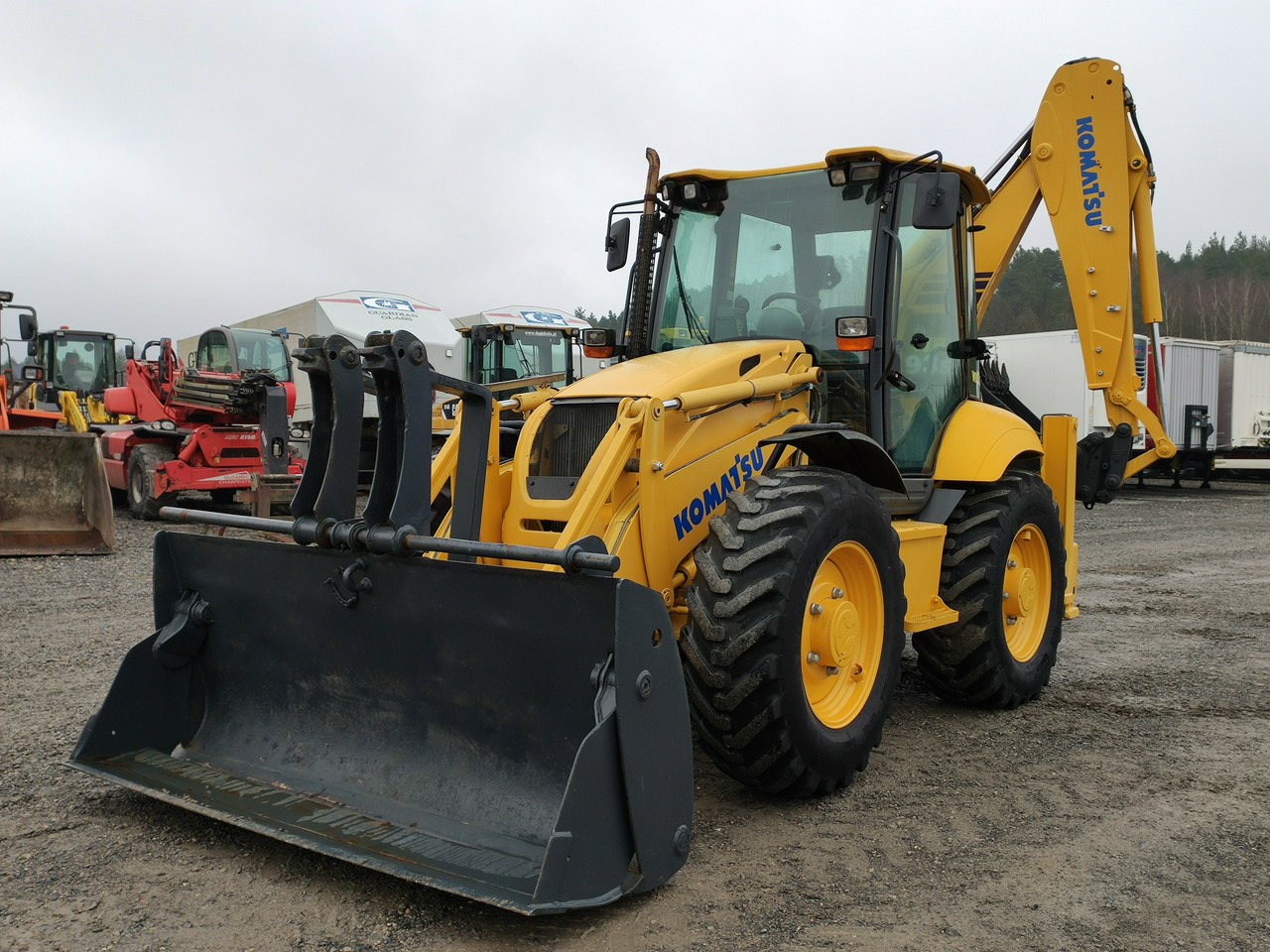 Buldoexcavator Komatsu WB 93S-5E0 Bez Luzów Zadbana Sprawna Super Stan !!!: Foto 27 Buldoexcavator Komatsu WB 93S-5E0 Bez Luzów Zadbana Sprawna Super Stan !!!: Foto 27