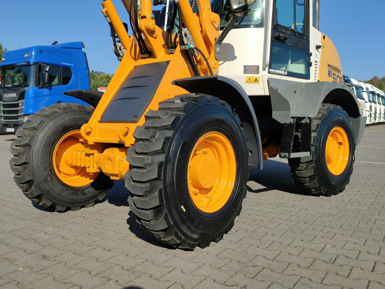 Liebherr L 506 STEREO Szybkozłącze / Łyżka Krokodyl + Widły Waga 6300kg - Încărcător articulat: Foto 5 Liebherr L 506 STEREO Szybkozłącze / Łyżka Krokodyl + Widły Waga 6300kg - Încărcător articulat: Foto 5