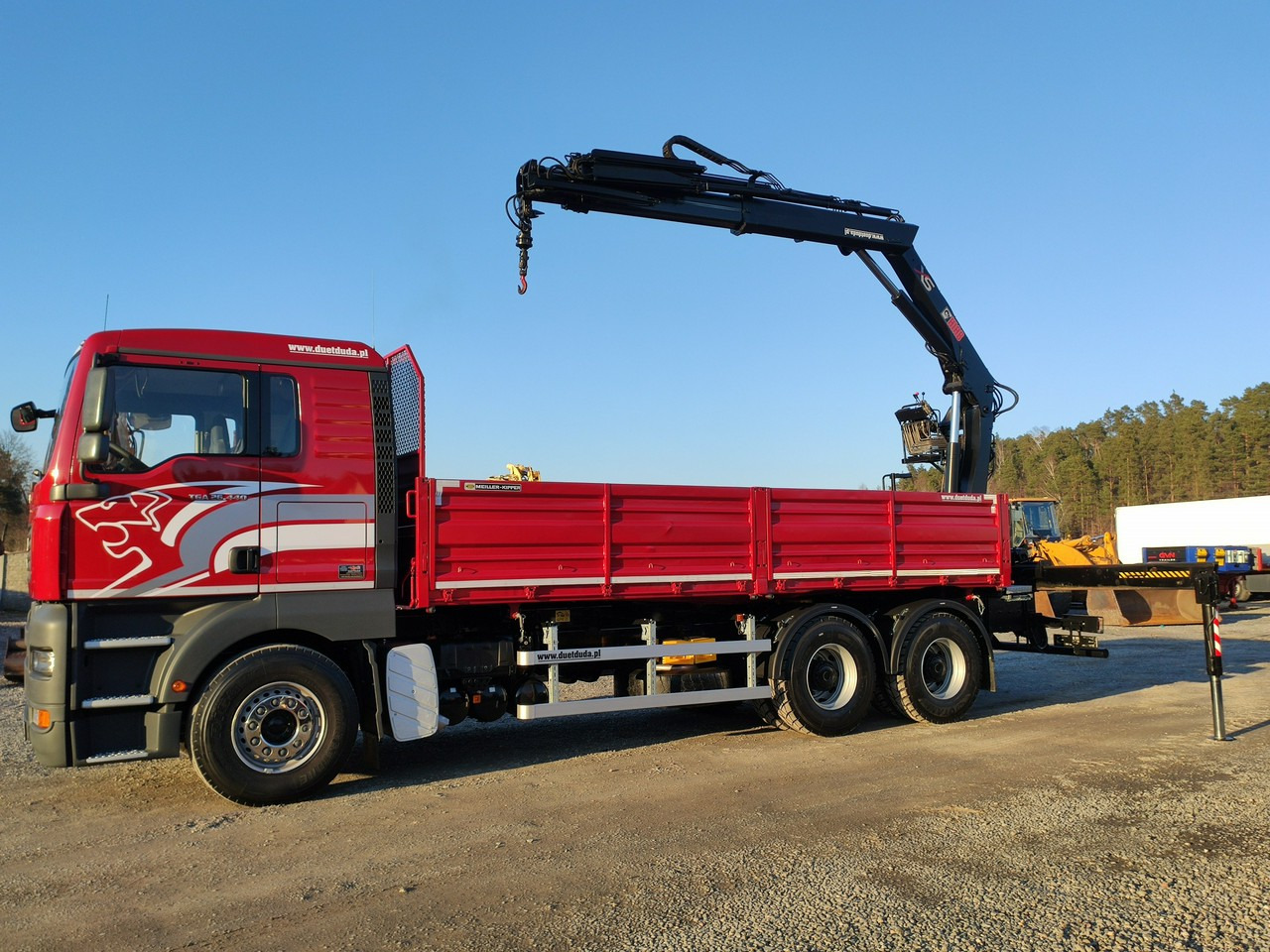 MAN Man 26.440 6x4 HDS HIAB 166 B-3 DUO Wywrotka Meiller 2-stronna - Camion basculantă, Camion cu macara: Foto 5 MAN Man 26.440 6x4 HDS HIAB 166 B-3 DUO Wywrotka Meiller 2-stronna - Camion basculantă, Camion cu macara: Foto 5