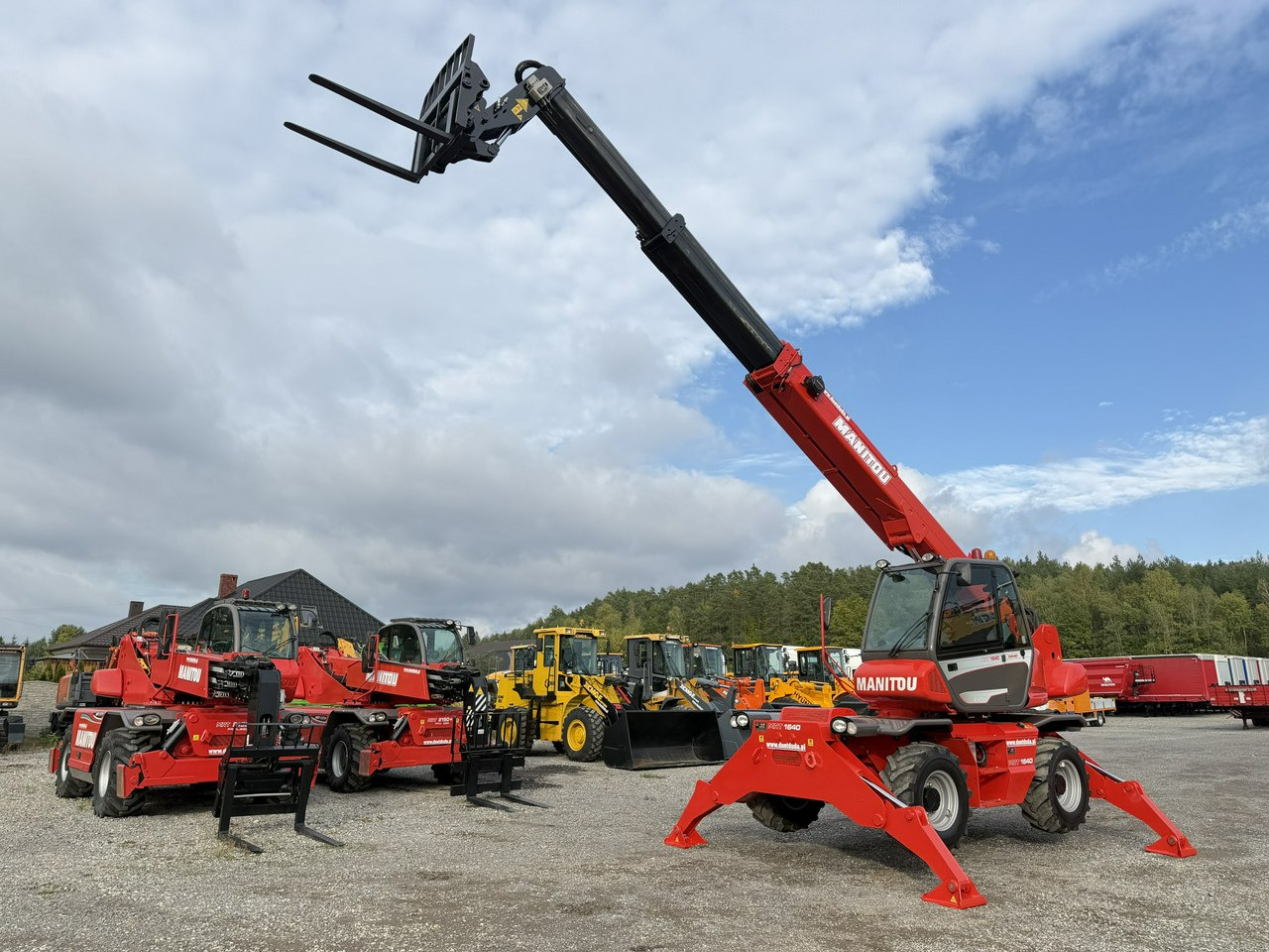 Manitou MRT 1640 Easy ROTO Ładowarka Teleskopowa Obrotowa 1840 2150 - Stivuitor telescopic: Foto 4 Manitou MRT 1640 Easy ROTO Ładowarka Teleskopowa Obrotowa 1840 2150 - Stivuitor telescopic: Foto 4
