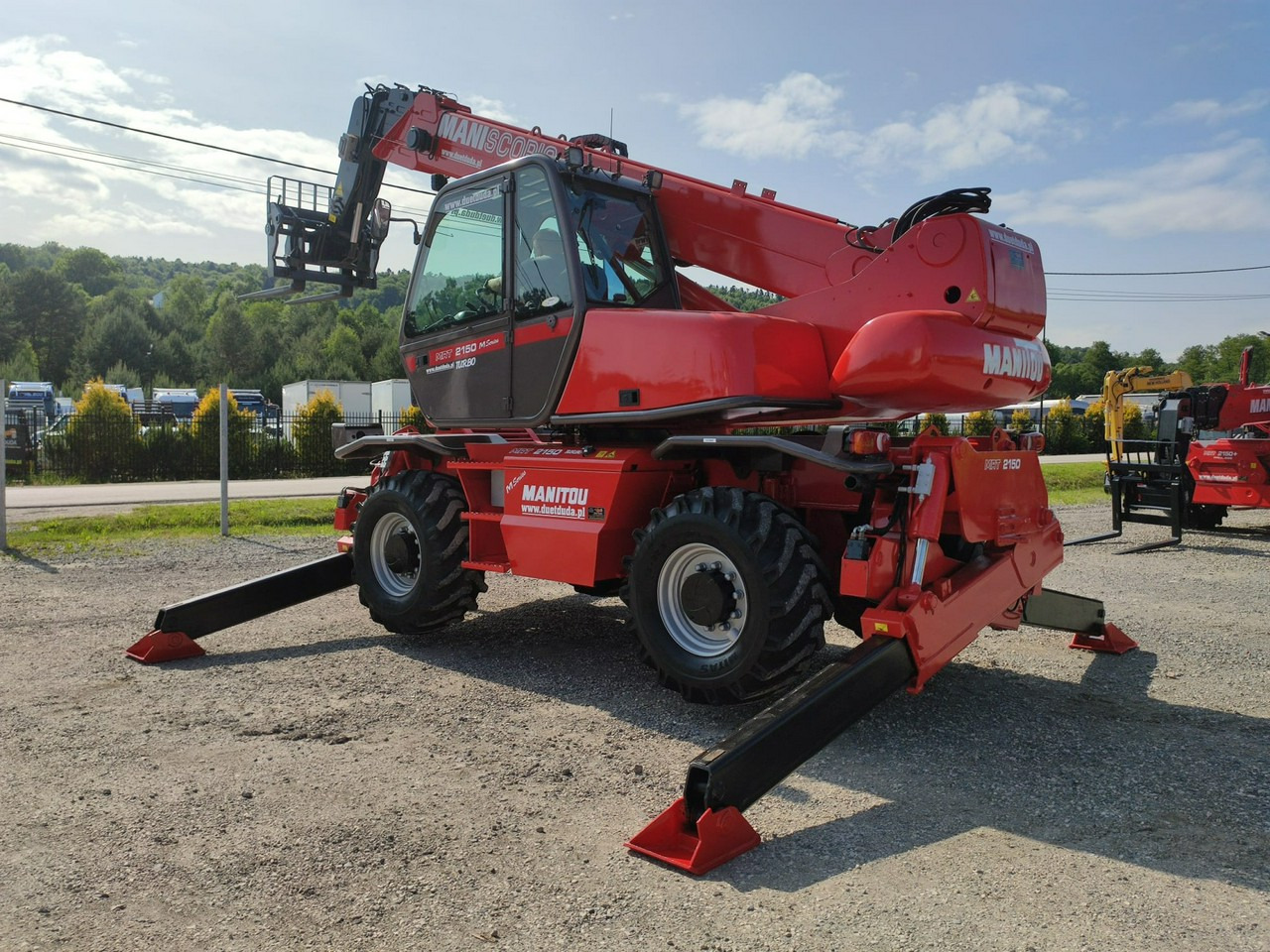 Manitou MRT 2150 ROTO Ładowarka Teleskopowa Obrotowa 2550 1850 1840 - Stivuitor telescopic: Foto 5 Manitou MRT 2150 ROTO Ładowarka Teleskopowa Obrotowa 2550 1850 1840 - Stivuitor telescopic: Foto 5