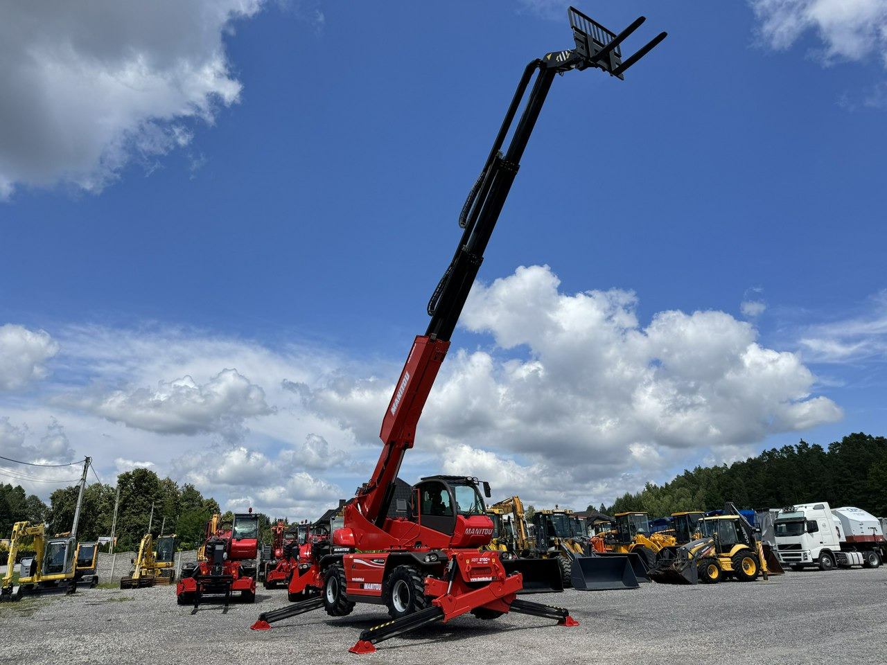 Manitou MRT 2150 + ROTO Ładowarka Teleskopowa Obrotowa 2550 - Stivuitor telescopic: Foto 3 Manitou MRT 2150 + ROTO Ładowarka Teleskopowa Obrotowa 2550 - Stivuitor telescopic: Foto 3