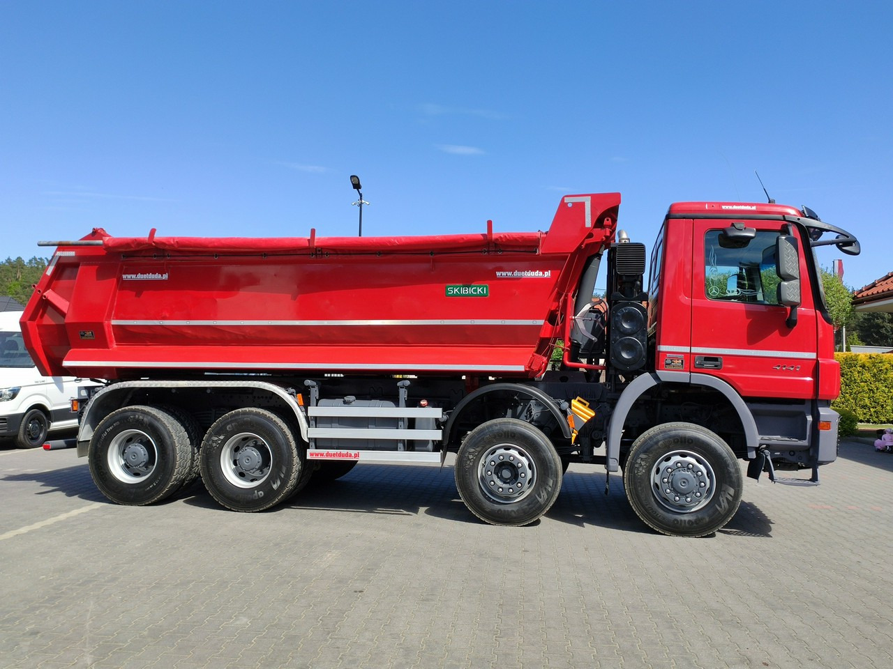 Mercedes Actros 4141 8x6 Wywrot SKIBICKI Automat EPS ze Sprzegłem !!! - Camion basculantă: Foto 5 Mercedes Actros 4141 8x6 Wywrot SKIBICKI Automat EPS ze Sprzegłem !!! - Camion basculantă: Foto 5