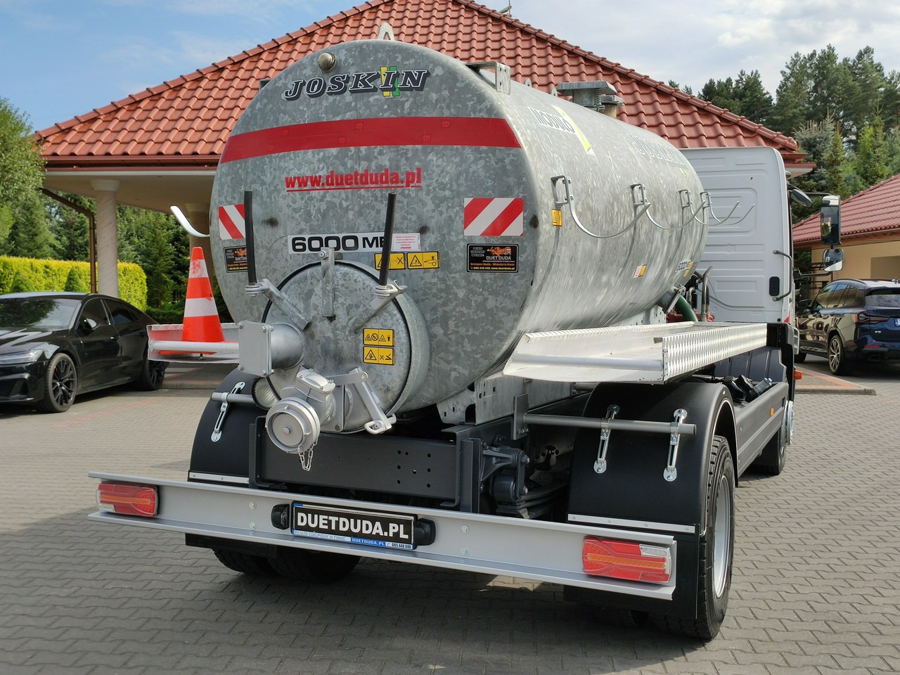 Mercedes Atego 1218 Asenizacyjny Szambiarka Beczka Szambowóz Poj.6m 2019r - Maşină pentru vidanjări: Foto 5 Mercedes Atego 1218 Asenizacyjny Szambiarka Beczka Szambowóz Poj.6m 2019r - Maşină pentru vidanjări: Foto 5