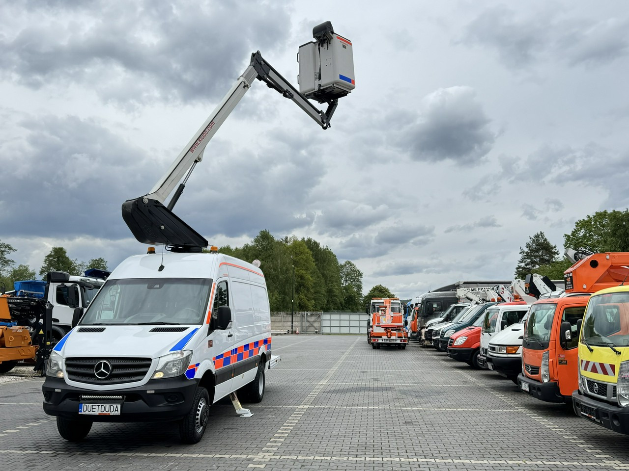 Mercedes Sprinter Zwyżka Podnośnik Koszowy KLUBB K42P UDT WUMAG GSR - Camion cu nacela: Foto 4 Mercedes Sprinter Zwyżka Podnośnik Koszowy KLUBB K42P UDT WUMAG GSR - Camion cu nacela: Foto 4