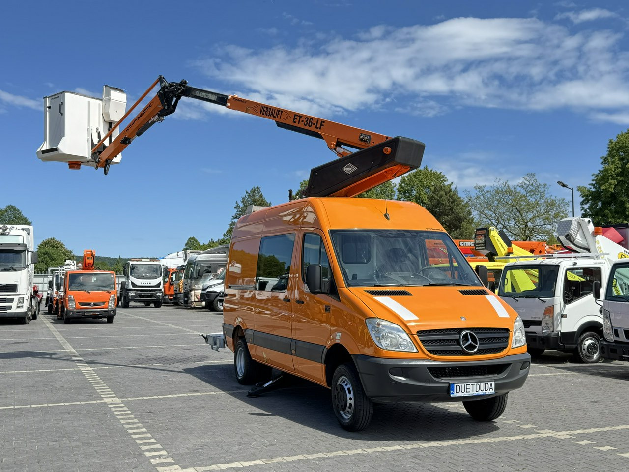 Mercedes Sprinter Zwyżka Podnośnik Koszowy VERSALIFT KLUBB ET-36-LF UDT - Camion cu nacela: Foto 3 Mercedes Sprinter Zwyżka Podnośnik Koszowy VERSALIFT KLUBB ET-36-LF UDT - Camion cu nacela: Foto 3