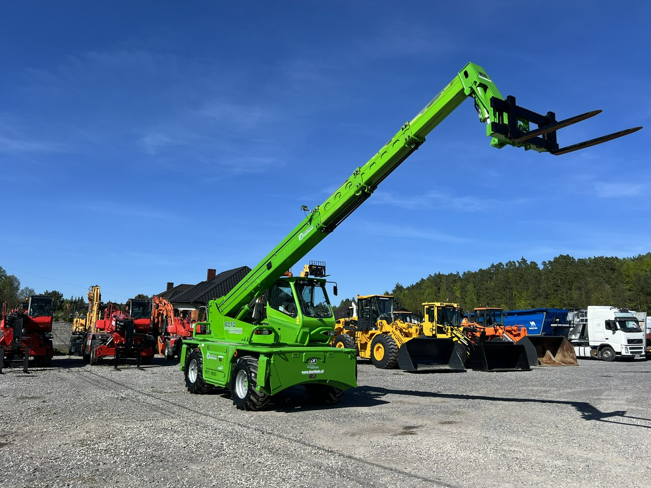 Merlo Roto 45.21 MCSS ( 40.25 ) Zadbana Sprawna Super Stan - Stivuitor telescopic: Foto 3 Merlo Roto 45.21 MCSS ( 40.25 ) Zadbana Sprawna Super Stan - Stivuitor telescopic: Foto 3