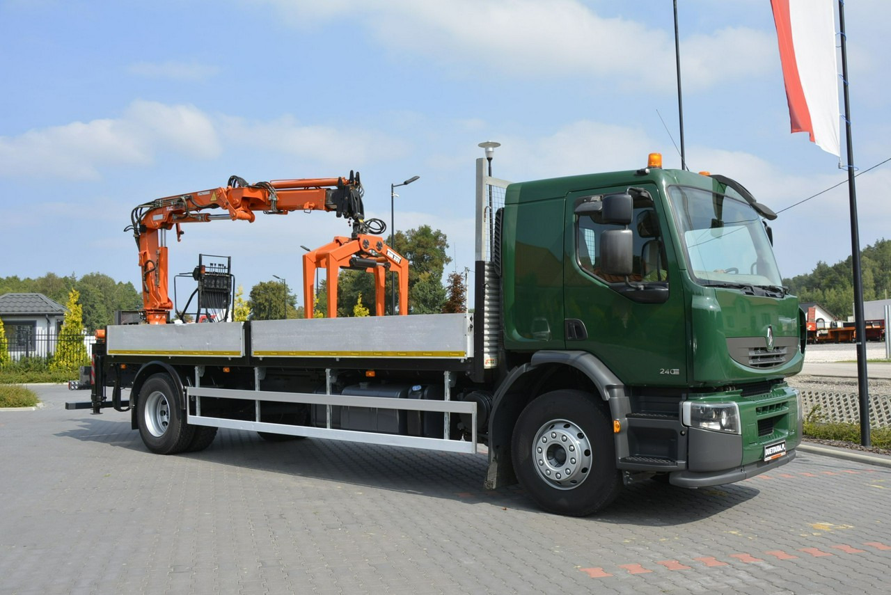 Renault Premium 180.240DXI długość Skrzyni-6.820cm + HDS TEREX TLC 92.2 - Camion platformă, Camion cu macara: Foto 2 Renault Premium 180.240DXI długość Skrzyni-6.820cm + HDS TEREX TLC 92.2 - Camion platformă, Camion cu macara: Foto 2