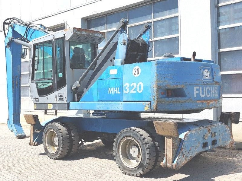 Fuchs MHL 320 - Excavator pentru manipulare de materiale: Foto 3 Fuchs MHL 320 - Excavator pentru manipulare de materiale: Foto 3