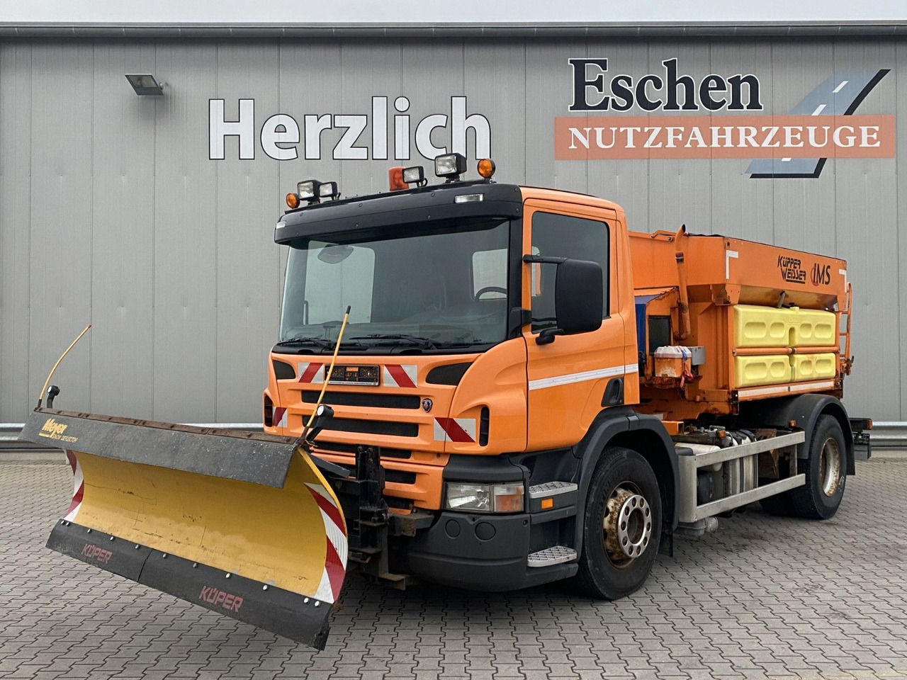 Scania P 230 | Winterdienst*Salzstreuer/Küpper-Weisser - Camion: Foto 1 Scania P 230 | Winterdienst*Salzstreuer/Küpper-Weisser - Camion: Foto 1