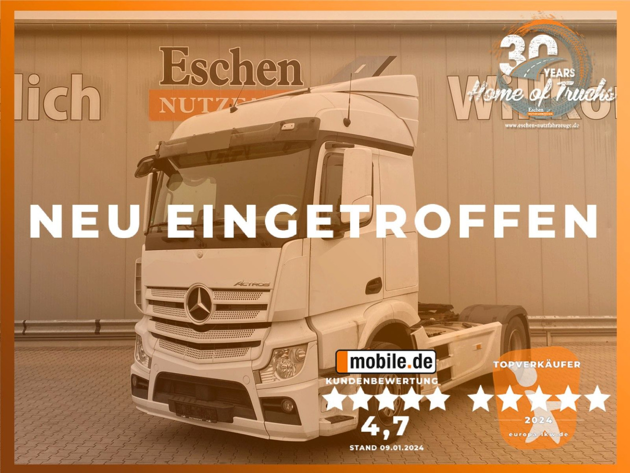 Mercedes-Benz Actros 1836 | Brems&Spur-Assistent*Klima*1.Hand - Cap tractor: Foto 1 Mercedes-Benz Actros 1836 | Brems&Spur-Assistent*Klima*1.Hand - Cap tractor: Foto 1