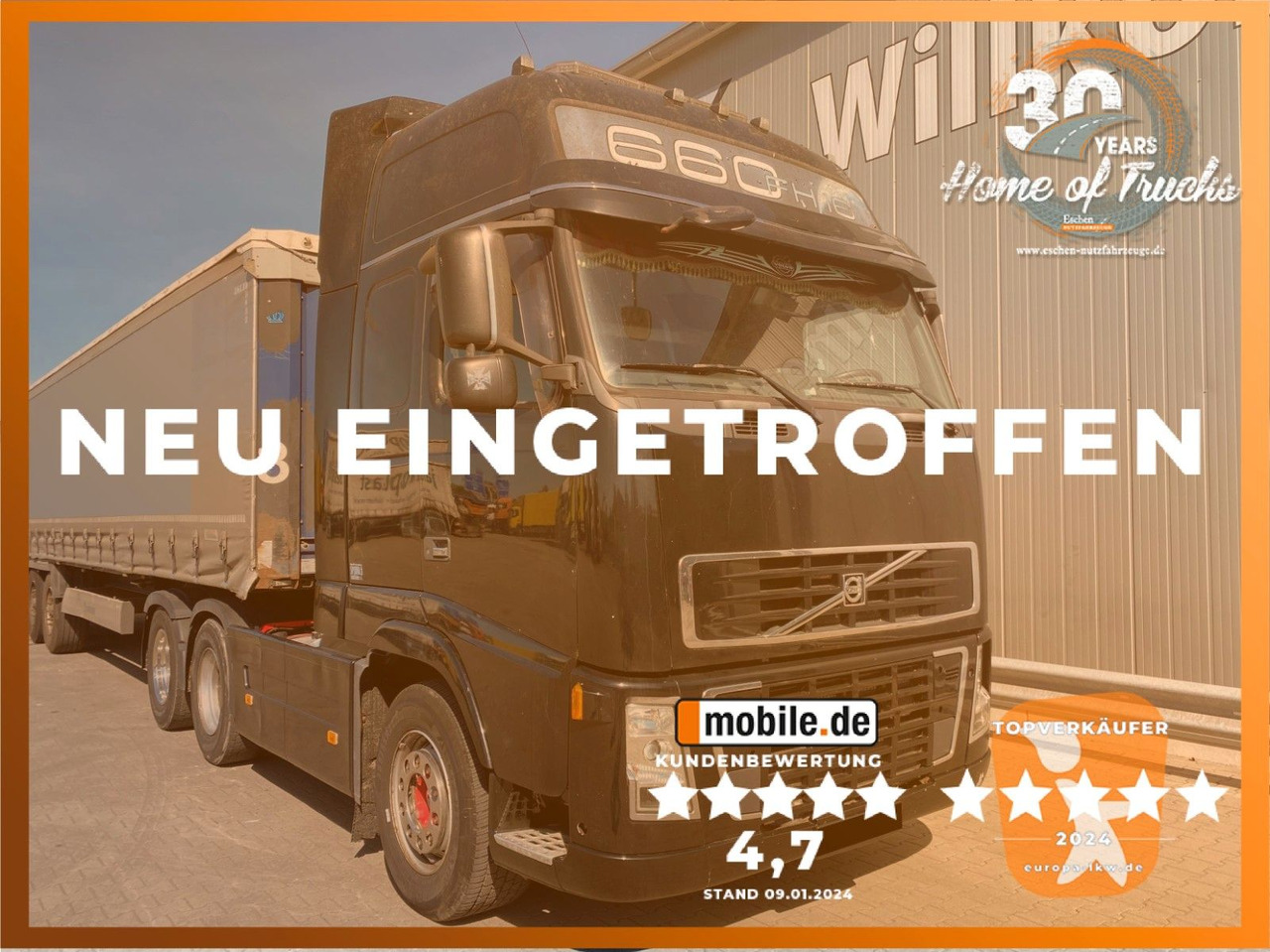 Volvo FH 16 660 6x4| Globetrotter XL*I-Shift*Hydraulik - Cap tractor: Foto 1 Volvo FH 16 660 6x4| Globetrotter XL*I-Shift*Hydraulik - Cap tractor: Foto 1