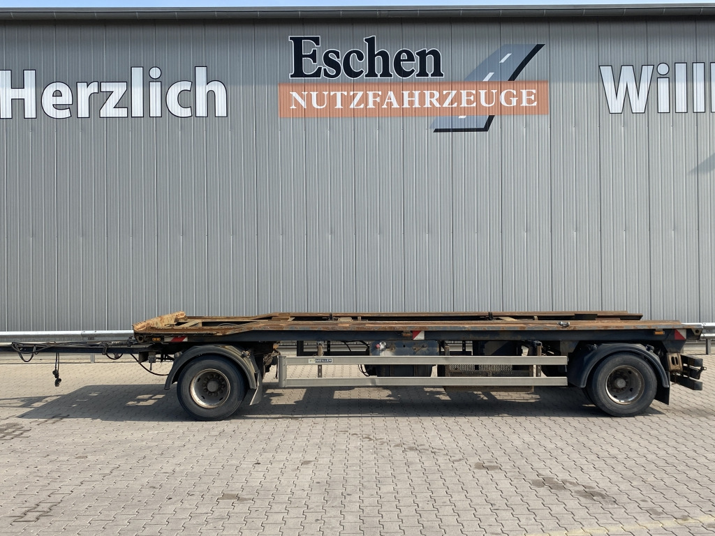 HKM Aussenrollenanhänger - Remorcă abroll/ Skiploader: Foto 2 HKM Aussenrollenanhänger - Remorcă abroll/ Skiploader: Foto 2