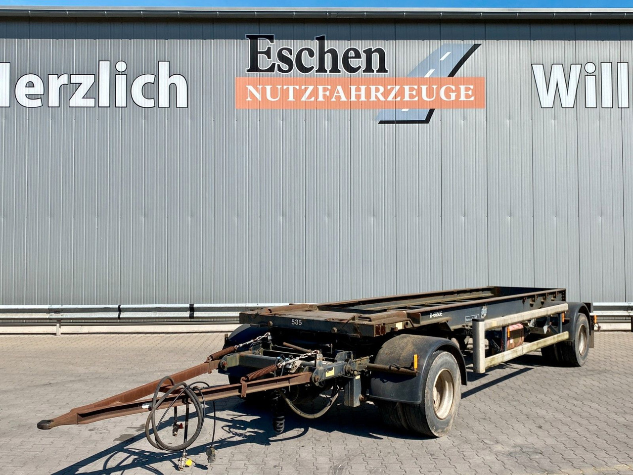 Hüffermann HSA 18.65 | Reifenprofil: 75%*Blatt*50mm Zugauge - Remorcă abroll/ Skiploader: Foto 1 Hüffermann HSA 18.65 | Reifenprofil: 75%*Blatt*50mm Zugauge - Remorcă abroll/ Skiploader: Foto 1