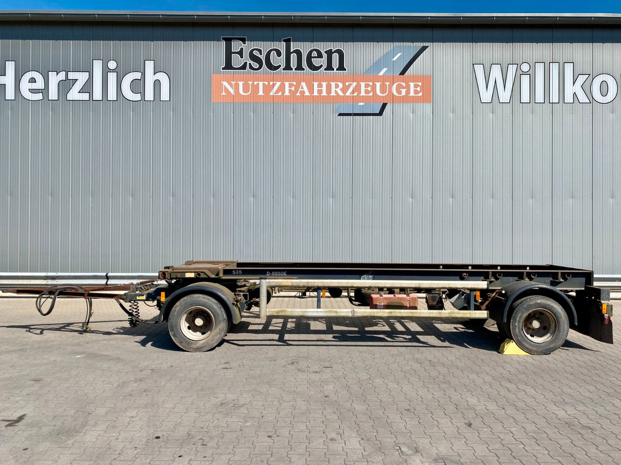 Hüffermann HSA 18.65 | Reifenprofil: 75%*Blatt*50mm Zugauge - Remorcă abroll/ Skiploader: Foto 2 Hüffermann HSA 18.65 | Reifenprofil: 75%*Blatt*50mm Zugauge - Remorcă abroll/ Skiploader: Foto 2