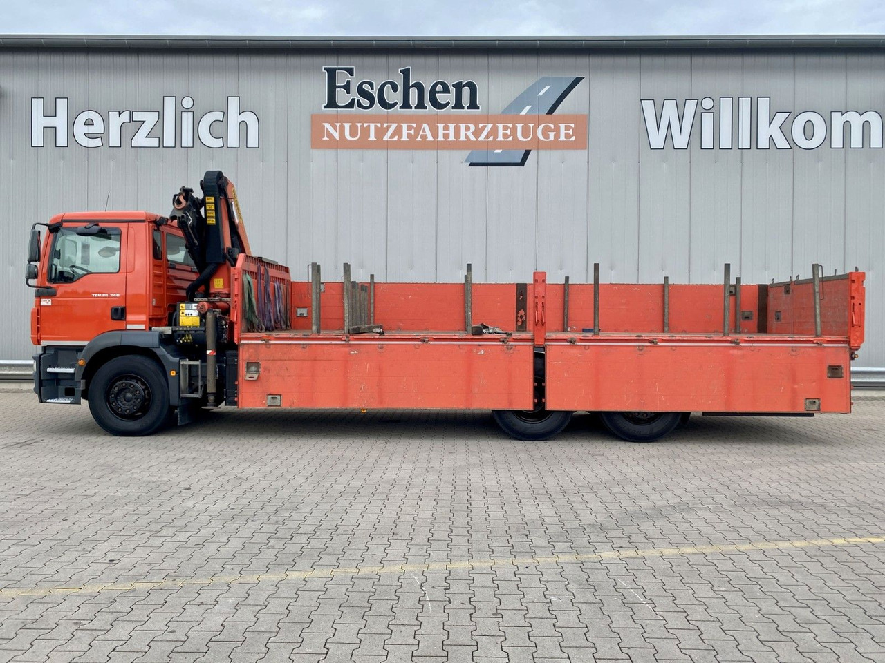 MAN TGM 26.340 6x2-4 LL | PK14002*Funk*Klima*1.Hand - Camion platformă, Camion cu macara: Foto 4 MAN TGM 26.340 6x2-4 LL | PK14002*Funk*Klima*1.Hand - Camion platformă, Camion cu macara: Foto 4