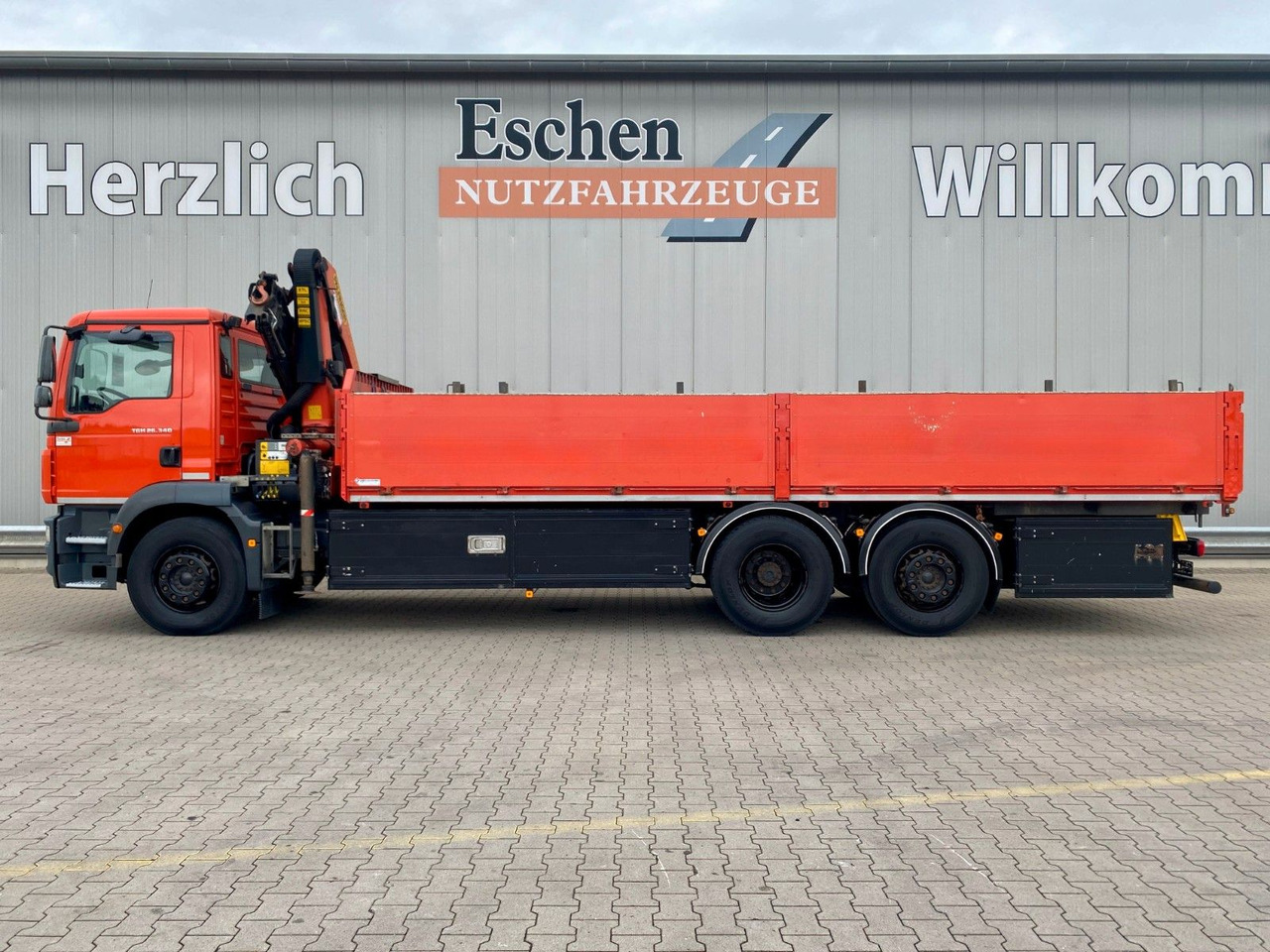 MAN TGM 26.340 6x2-4 LL | PK14002*Funk*Klima*1.Hand - Camion platformă, Camion cu macara: Foto 3 MAN TGM 26.340 6x2-4 LL | PK14002*Funk*Klima*1.Hand - Camion platformă, Camion cu macara: Foto 3
