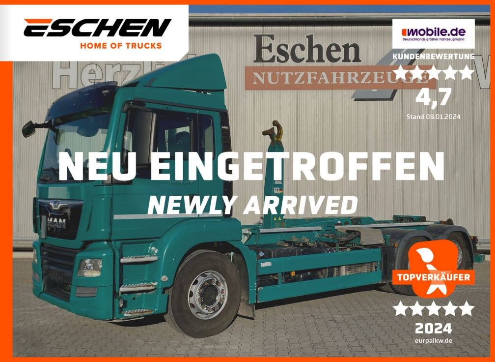 MAN TGS 26.420 6x2-2 BL / VDL Aufbau - Camion cu cârlig: Foto 1 MAN TGS 26.420 6x2-2 BL / VDL Aufbau - Camion cu cârlig: Foto 1