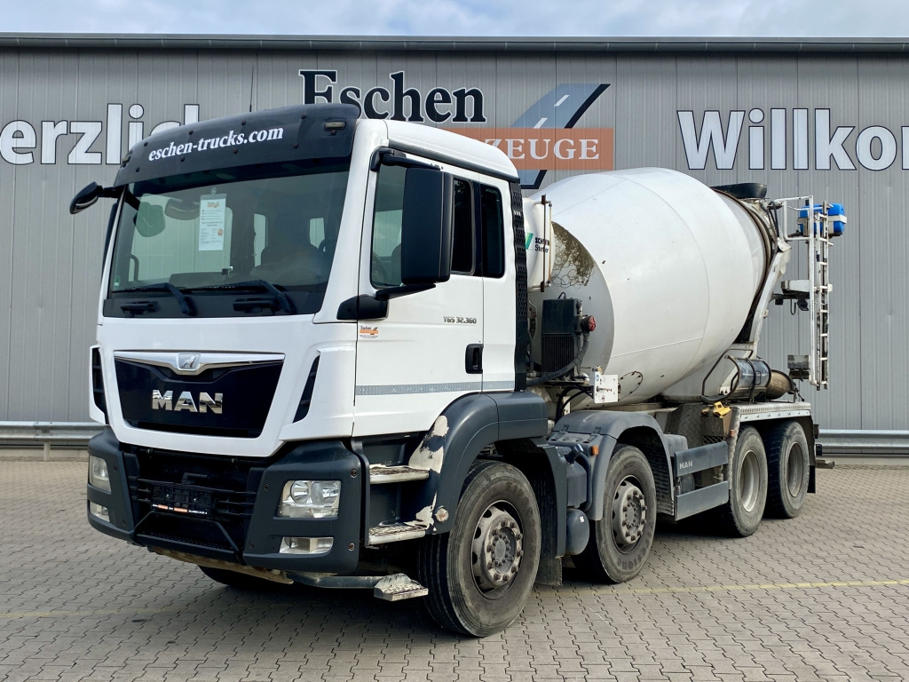 MAN TGS 32.360 8x4 BB / 9 m³ Stetter-Aufbau - Autobetonieră: Foto 1 MAN TGS 32.360 8x4 BB / 9 m³ Stetter-Aufbau - Autobetonieră: Foto 1
