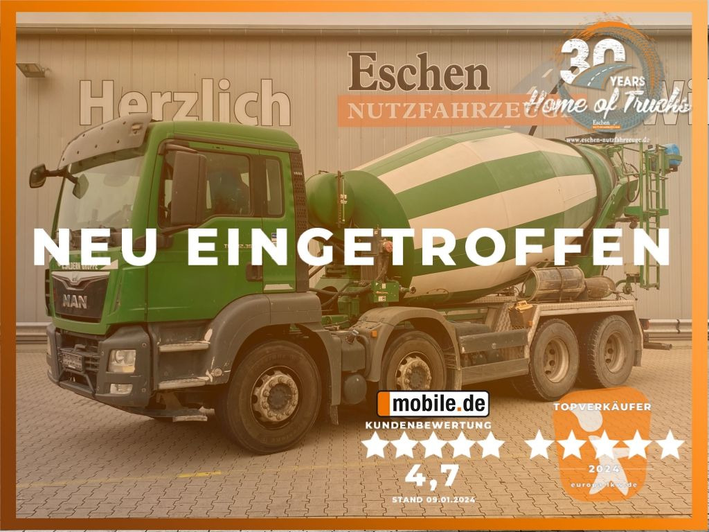 MAN TGS 32.360 8x4 BB | 9m³ Stetter*Navi*HU 06/2026 - Autobetonieră: Foto 1 MAN TGS 32.360 8x4 BB | 9m³ Stetter*Navi*HU 06/2026 - Autobetonieră: Foto 1