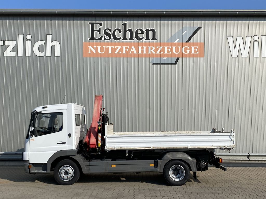Mercedes-Benz 818 Atego | Fassi F65*MEILLER*PKW-AHK*1.Hand - Autoutilitară basculantă: Foto 3 Mercedes-Benz 818 Atego | Fassi F65*MEILLER*PKW-AHK*1.Hand - Autoutilitară basculantă: Foto 3