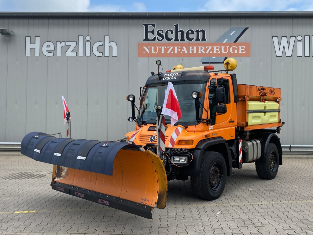 Mercedes-Benz Unimog U 500 4x4 - Utilaj deszăpezire: Foto 1 Mercedes-Benz Unimog U 500 4x4 - Utilaj deszăpezire: Foto 1