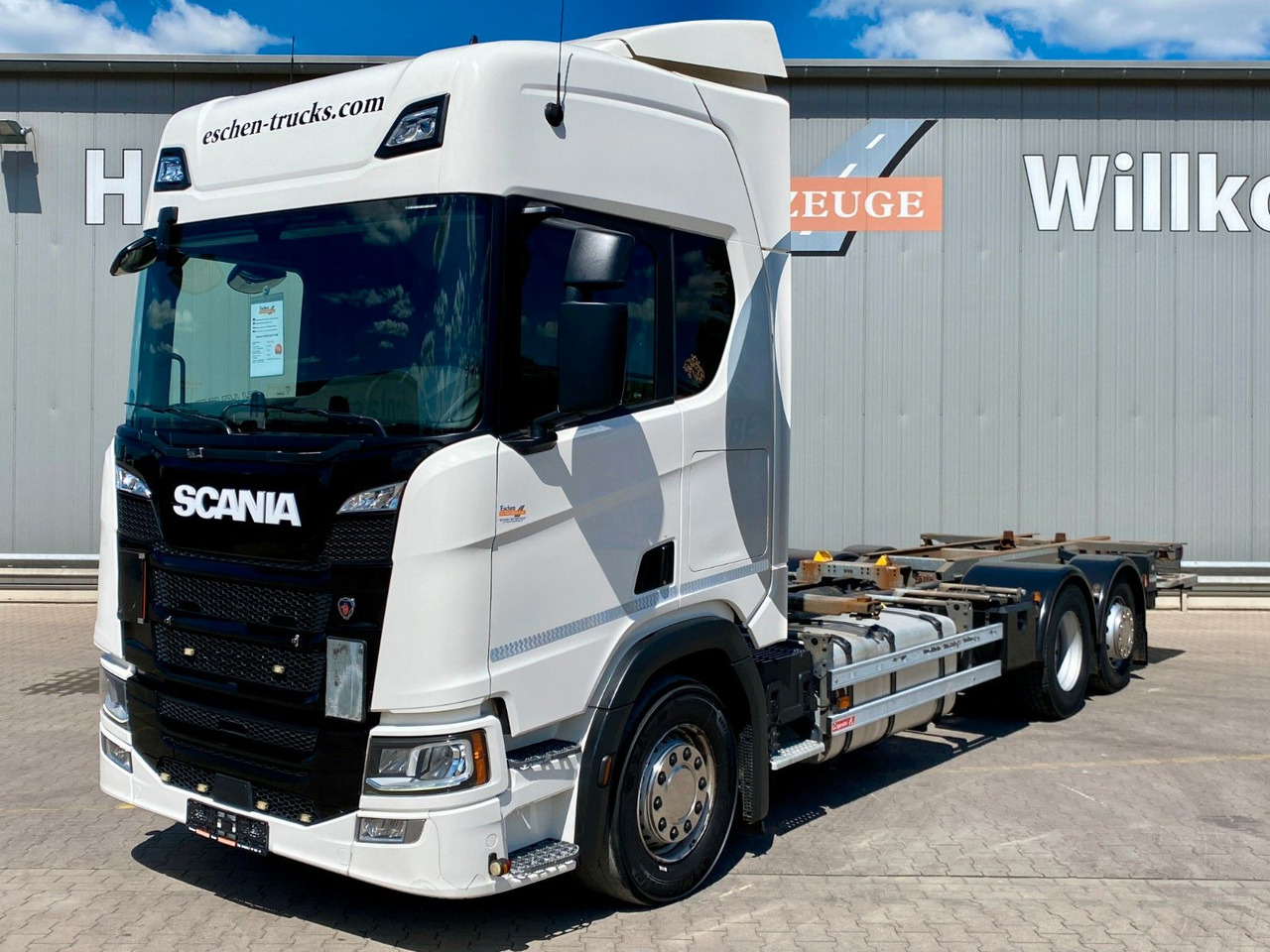 Scania R 450 B 6x2*4 | LBW 1,50to.*AHK*Retarder*Navi*AC - Camion transport containere/ Swap body: Foto 1 Scania R 450 B 6x2*4 | LBW 1,50to.*AHK*Retarder*Navi*AC - Camion transport containere/ Swap body: Foto 1