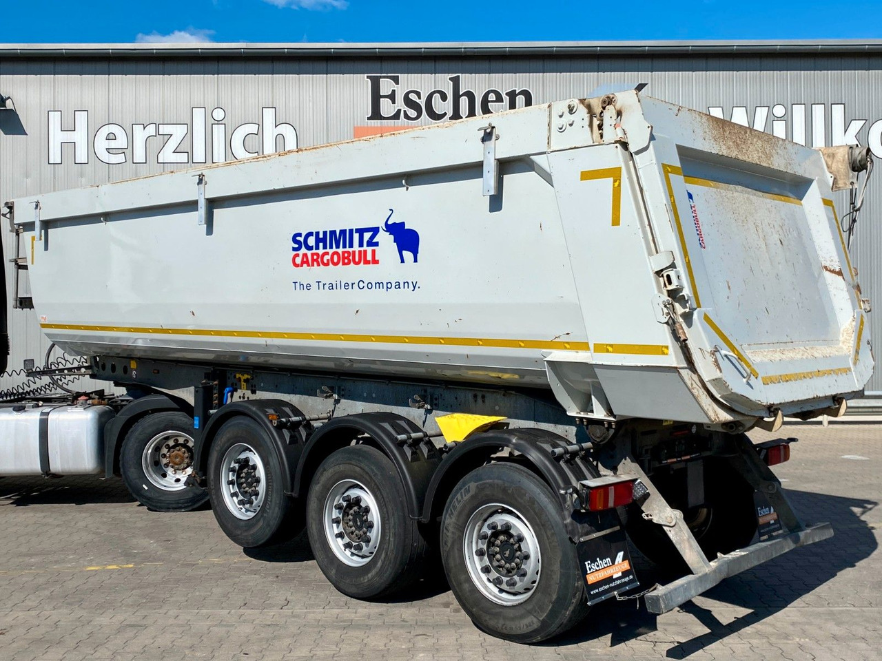 Schmitz Cargobull SCB S3D| Stahl 29m³*Luft-Lift*verzinkt*Rollplane - Semiremorcă basculantă: Foto 3 Schmitz Cargobull SCB S3D| Stahl 29m³*Luft-Lift*verzinkt*Rollplane - Semiremorcă basculantă: Foto 3