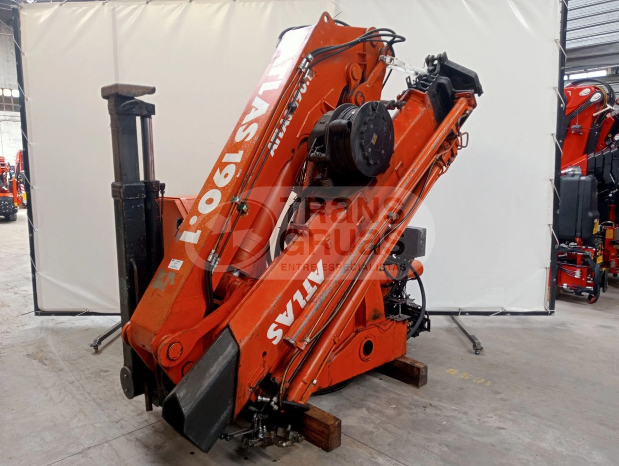 Grúa Atlas AK 190.1 A5 - Macara montată pentru Camion: Foto 3 Grúa Atlas AK 190.1 A5 - Macara montată pentru Camion: Foto 3