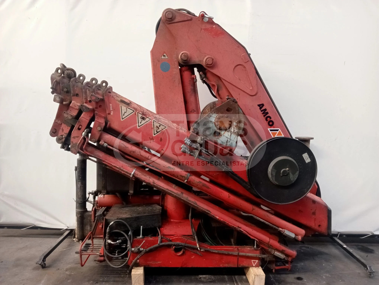 Grúa hidráulica Amco Veba 814 4S - Macara montată: Foto 4 Grúa hidráulica Amco Veba 814 4S - Macara montată: Foto 4