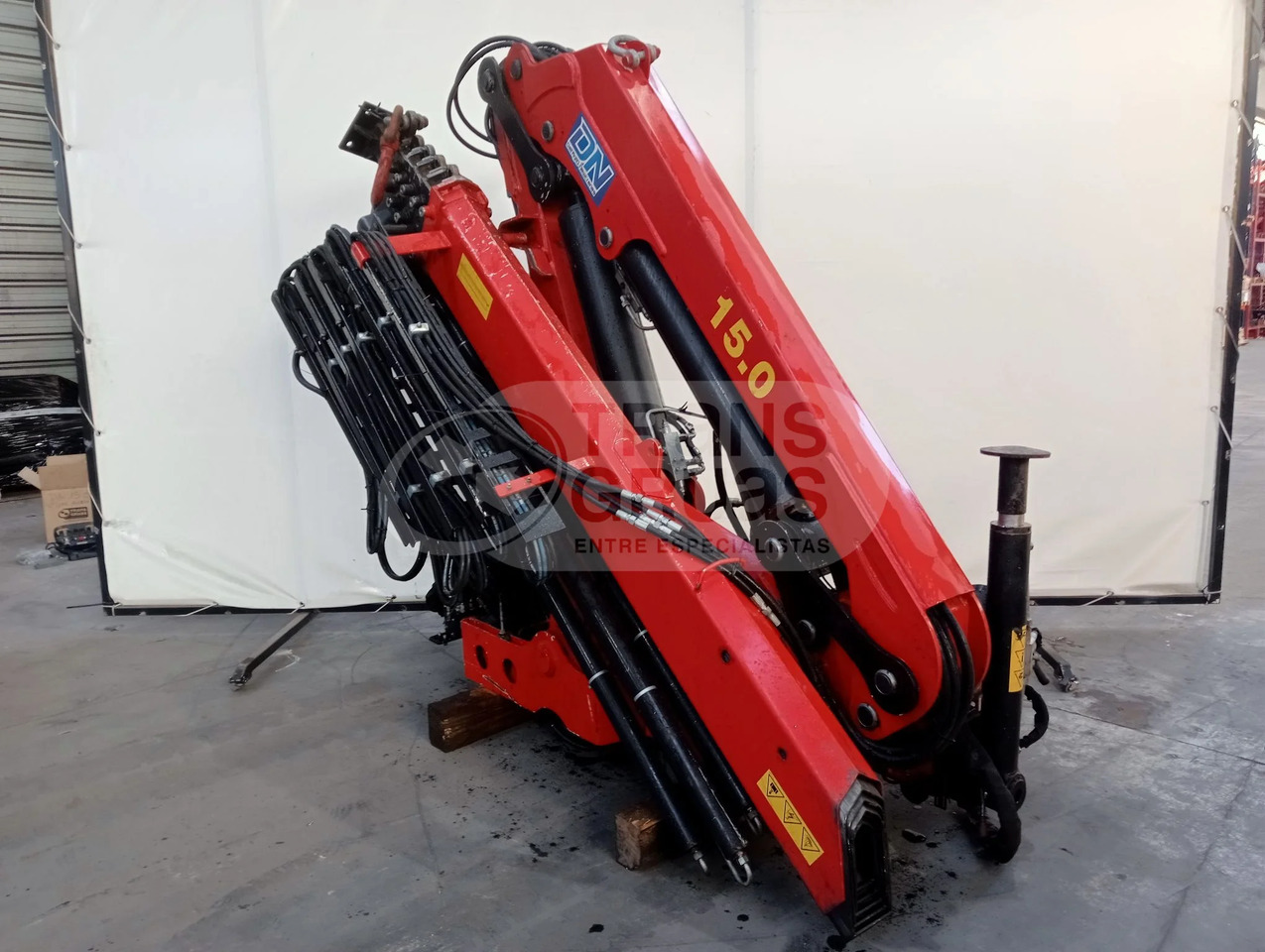 Grúa hidráulica DN 15055 - Macara montată: Foto 4 Grúa hidráulica DN 15055 - Macara montată: Foto 4