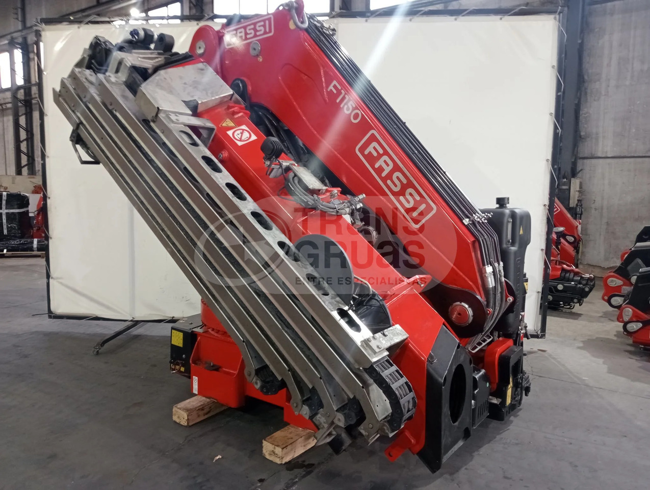 Grúa hidráulica Fassi F1150RA.2.28 XHE DYNAMIC - Macara montată: Foto 3 Grúa hidráulica Fassi F1150RA.2.28 XHE DYNAMIC - Macara montată: Foto 3