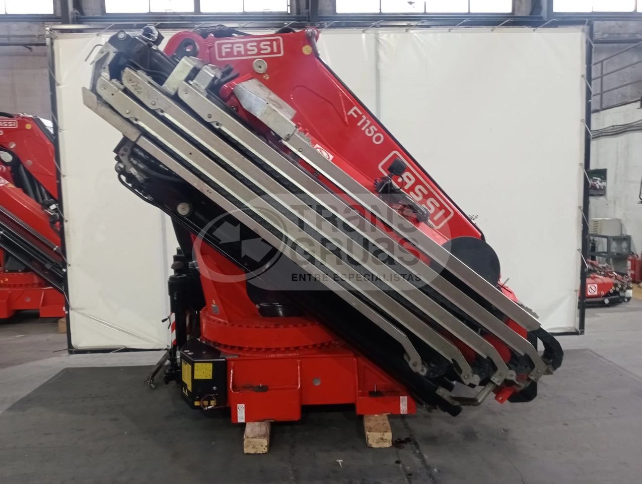 Grúa hidráulica Fassi F1150RA.2.28 XHE DYNAMIC - Macara montată: Foto 1 Grúa hidráulica Fassi F1150RA.2.28 XHE DYNAMIC - Macara montată: Foto 1