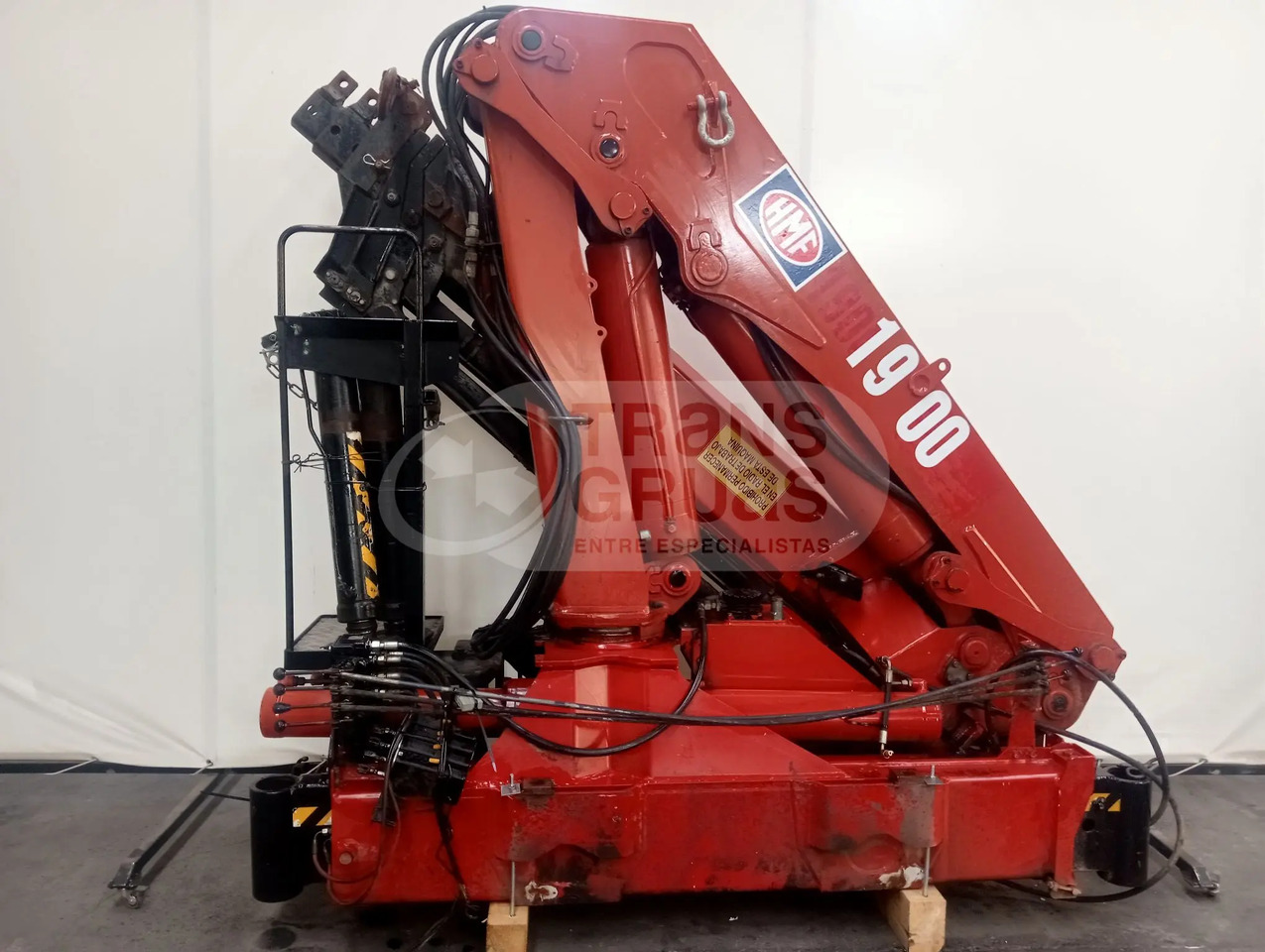 Grúa hidráulica HMF 1903 K5 - Macara montată: Foto 2 Grúa hidráulica HMF 1903 K5 - Macara montată: Foto 2