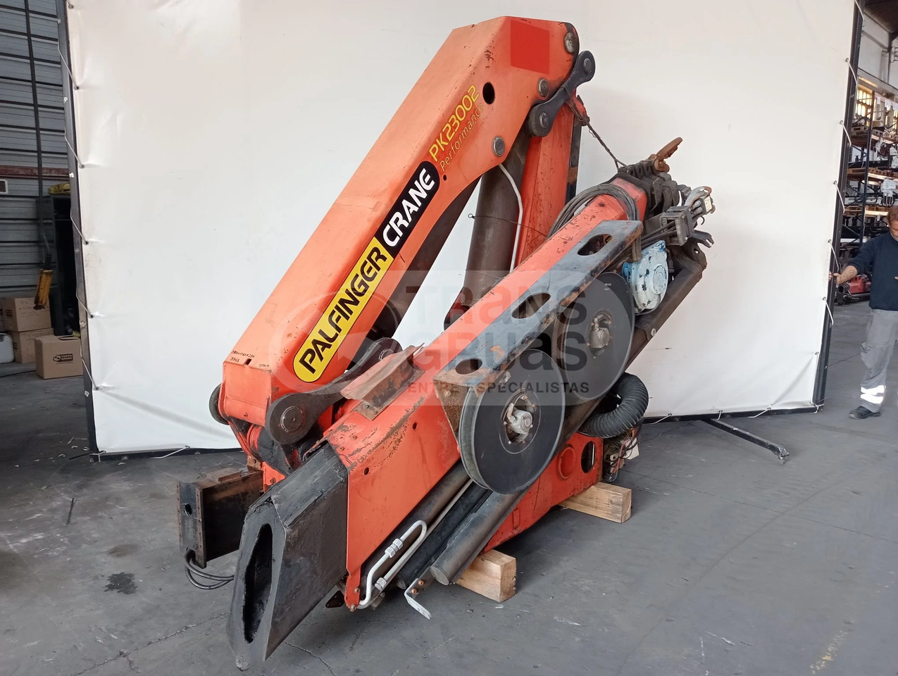 Grúa hidráulica Palfinger PK 23002 - Macara montată: Foto 5 Grúa hidráulica Palfinger PK 23002 - Macara montată: Foto 5