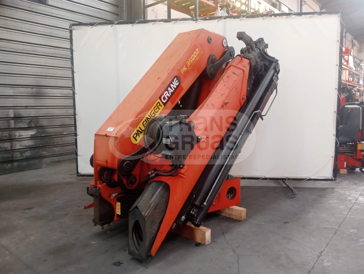 Grúa hidráulica Palfinger PK 36002 - Macara montată: Foto 4 Grúa hidráulica Palfinger PK 36002 - Macara montată: Foto 4