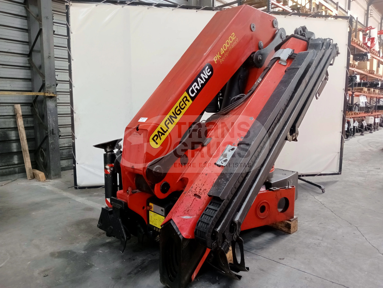 Grúa hidráulica palfinger PK 40002 EH - Macara montată: Foto 5 Grúa hidráulica palfinger PK 40002 EH - Macara montată: Foto 5