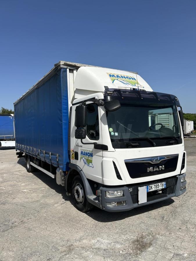 MAN TGL 12.250 - Camion cu prelată: Foto 1 MAN TGL 12.250 - Camion cu prelată: Foto 1